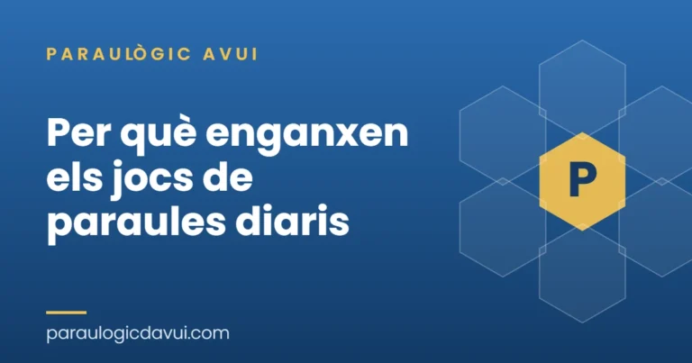 jocs de paraules diaris